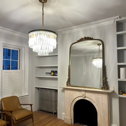 JC French Classicm Series K9 Crystal Round / Linear Chandelier