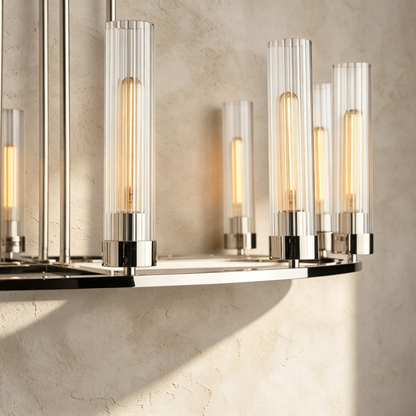 Andreas Round Chandelier 10/12 Light