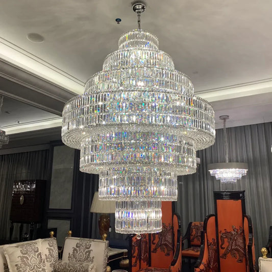 Extra Large Crystal Chandelier