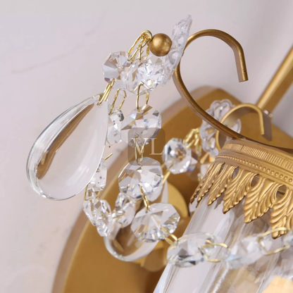 Victorian Crystal Lamp