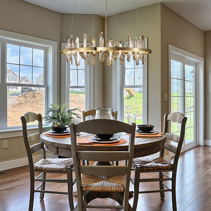 Mira Ring Crystal Chandelier