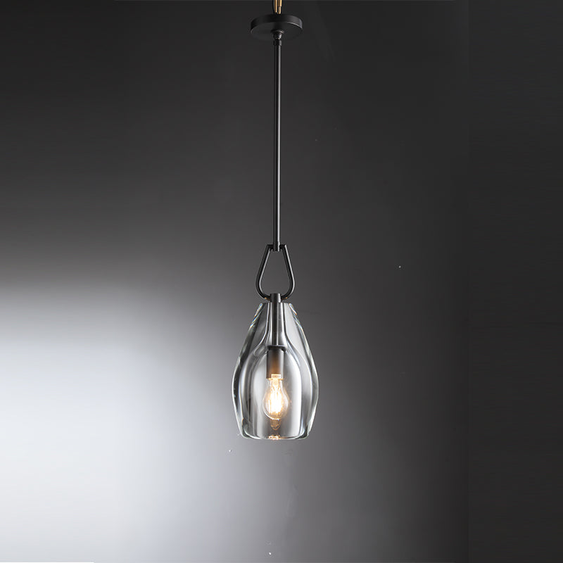 MechFriction K9 Crystal Flute Pendant Light 6"/8"/9"