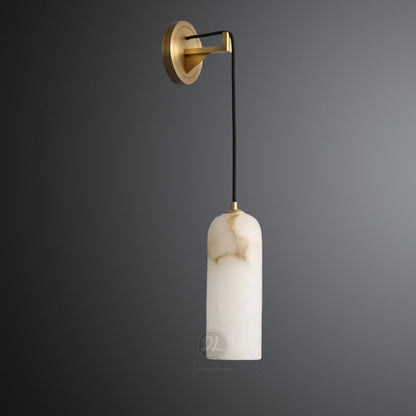 Modern Alabaster Wall Sconce, Wall Lamp For Living Room,Bedroom