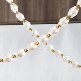 Pearl Necklace- Wall Sconce 19"