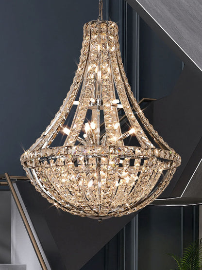 New Extra Large Luxury and Elegant Crystal Chandelier