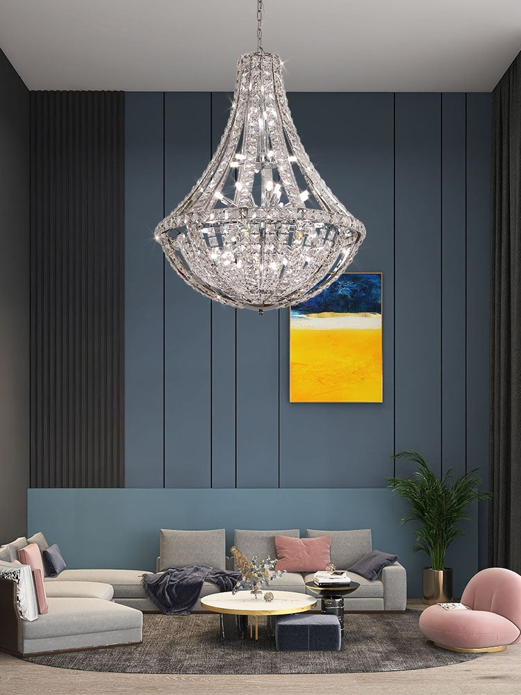New Extra Large Luxury and Elegant Crystal Chandelier