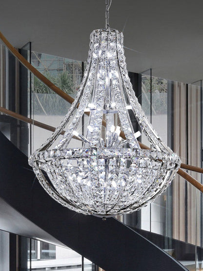 New Extra Large Luxury and Elegant Crystal Chandelier