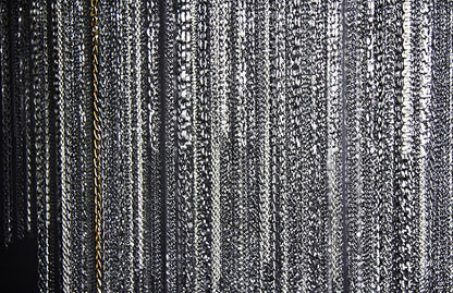 Extra Large Multi-tier Aluminum Tassel Chain Art Chandelier for Villa/Stairs/Foyer/Living Room