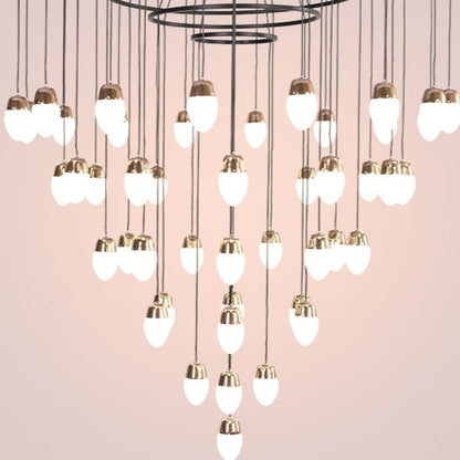 Extra Large Post-Modern Multi-tier Chandelier for High-ceiling Room/Stairs
