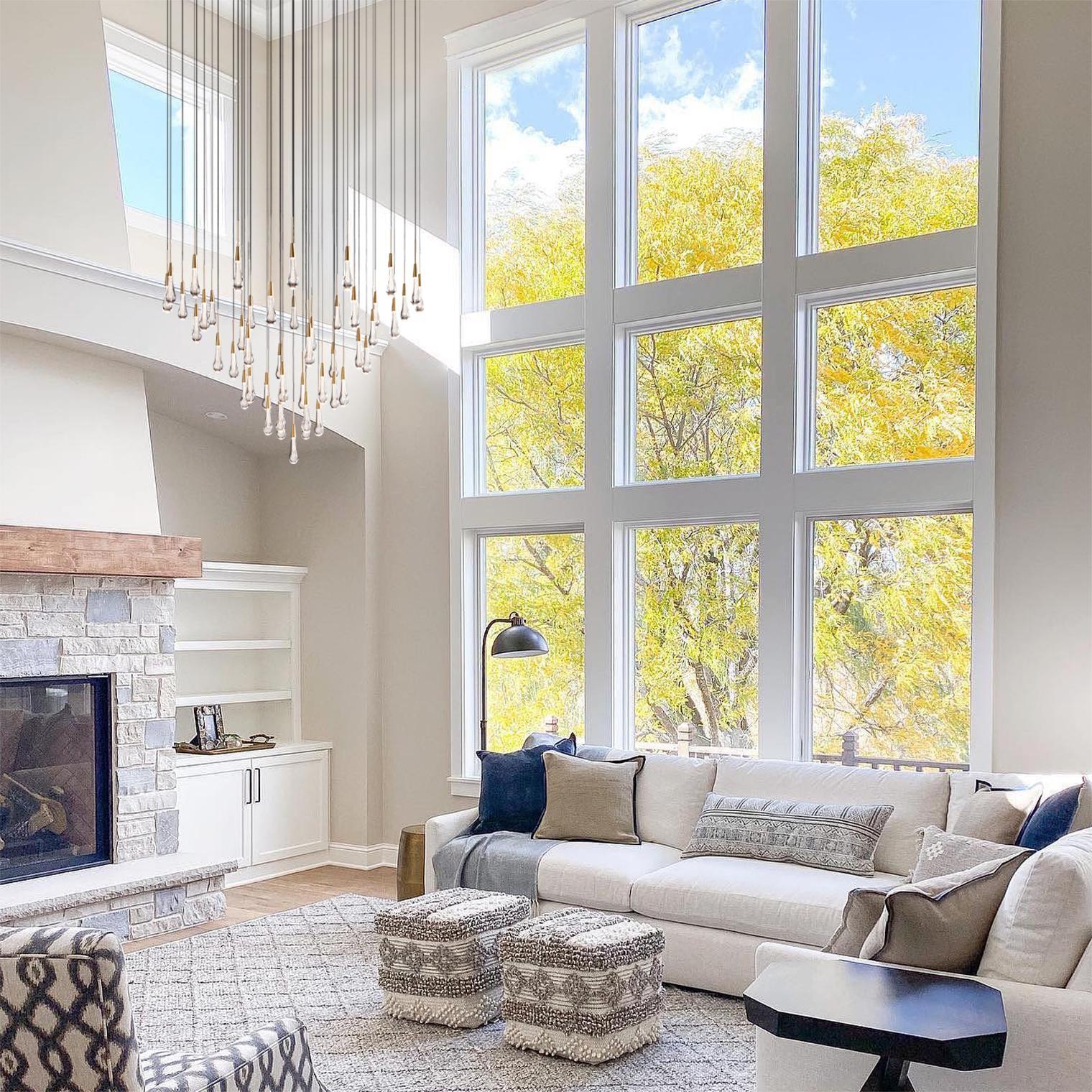 Solitaire Round Chandelier