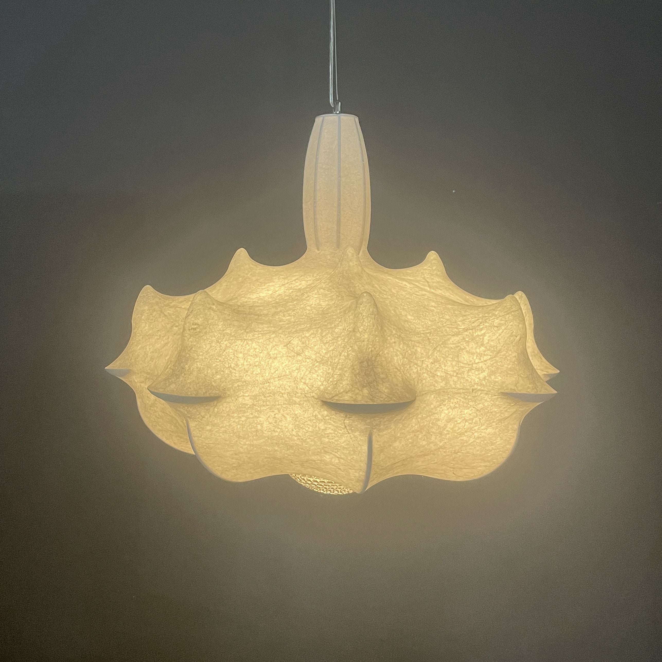 Alien Cloud - French Cream Silk Pendant Chandelier for Living Room/Bedroom