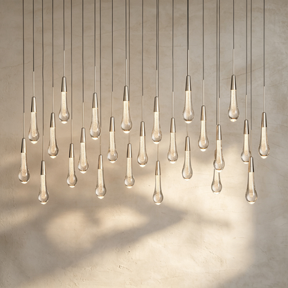 Soltaire Linear Chandelier 37"50"70"