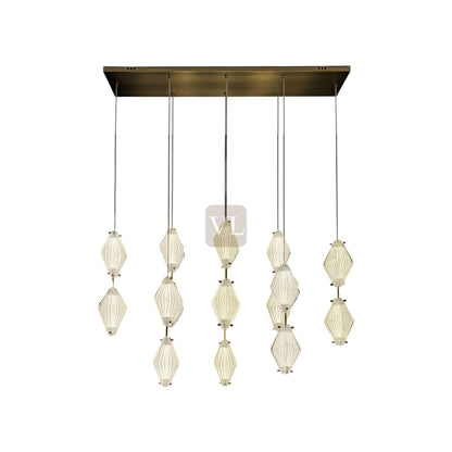 Glass Art Chandelier