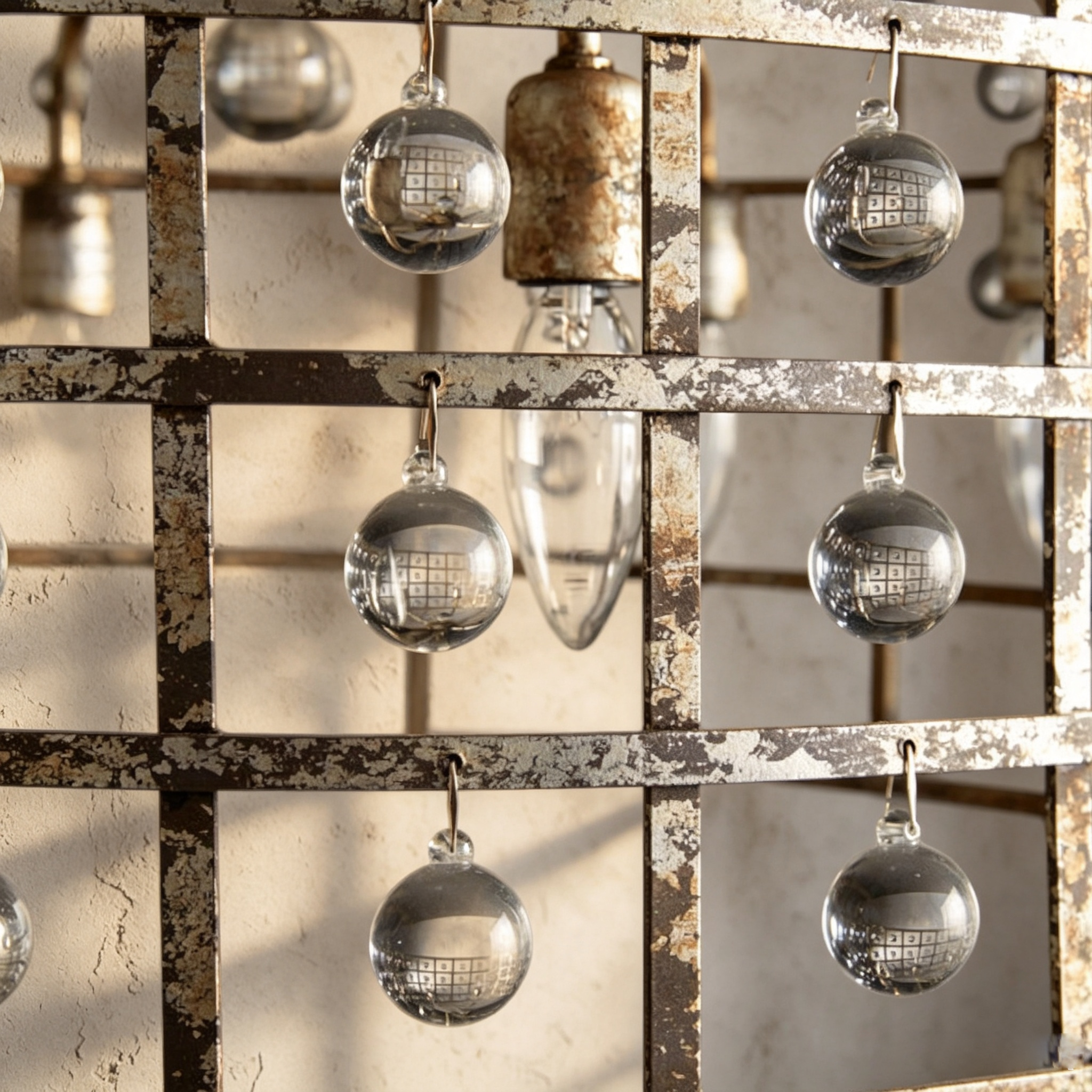 La Cage Round Chandelier 6/8/12 Light