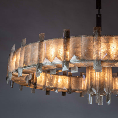 Saturn chandelier