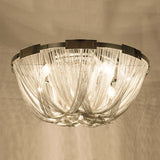 Denise Glenn Aluminum Chain Tassel Ceiling Light