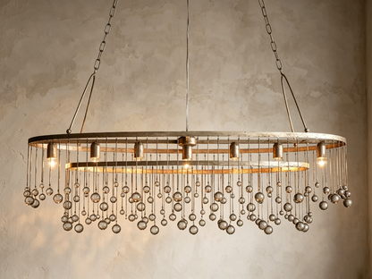 Aubrey 7 Light Oval Chandelier