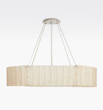 Willamette Glass Linear Chandelier 48''