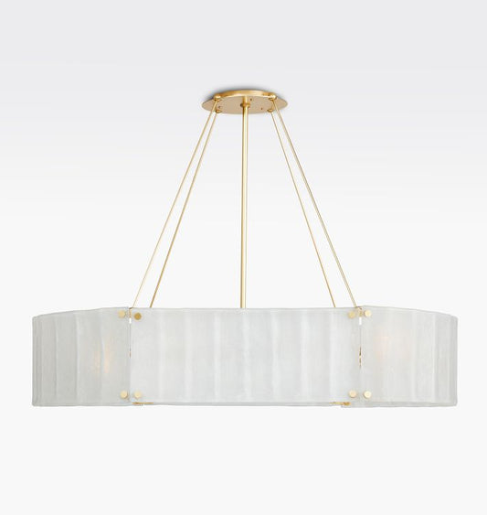 Willamette Glass Linear Chandelier 48''