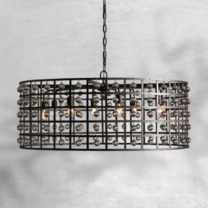 La Cage Round Chandelier 6/8/12 Light