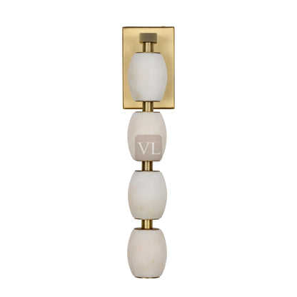 Alabaster Bead LED Pendant Light