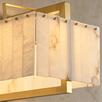 Hexa Alabaster Chandelier