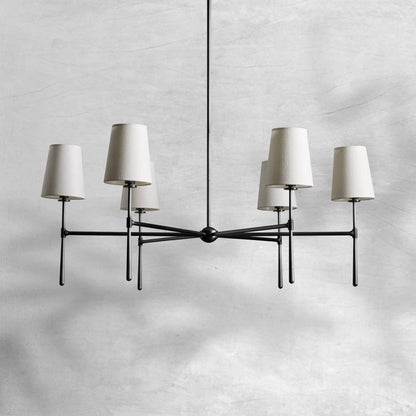 Rhodes Round Chandelier 4/6 Light