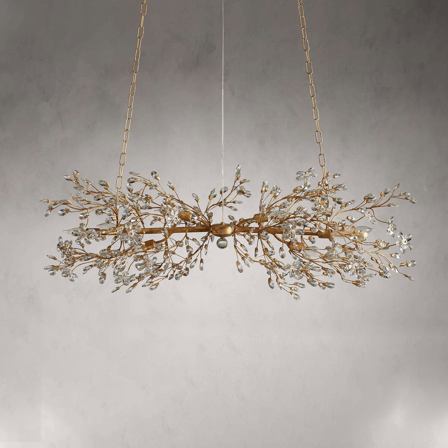 Fiore Linear Chandelier 43"51"68"
