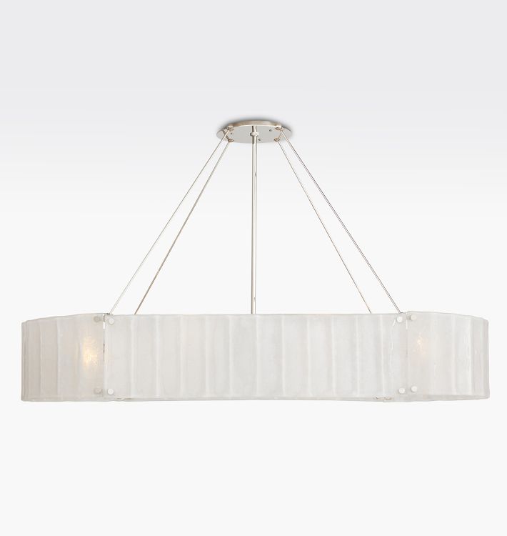 Willamette Glass Linear Chandelier 60''