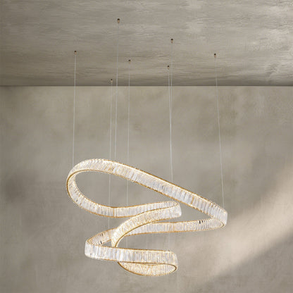 LED Rod Chandelier