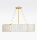 Willamette Glass Linear Chandelier 48''