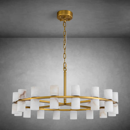 Spanish Alabaster Chandelier