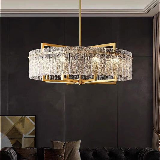 Flake Crystal Round chandelier