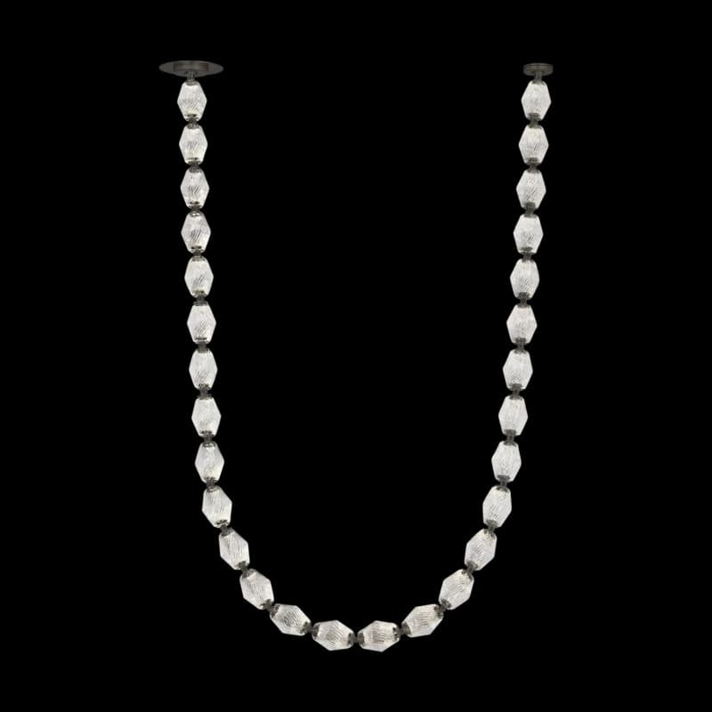 Pearl Necklace- Pendant 89.7"H