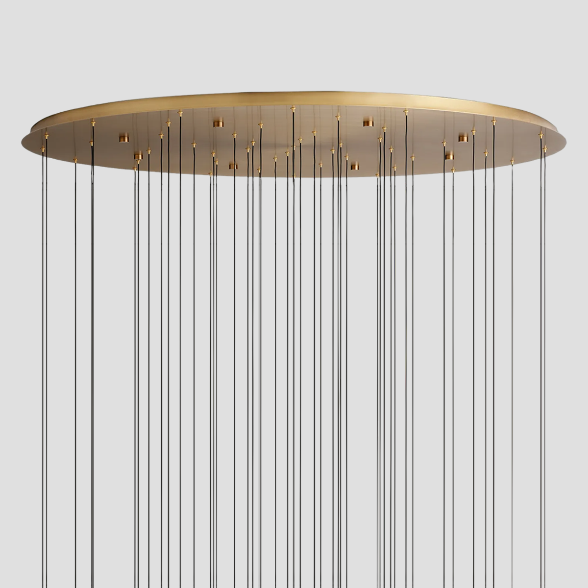 Soltaire Round Chandelier 17'' 24'' 36'' 40'' 58''D