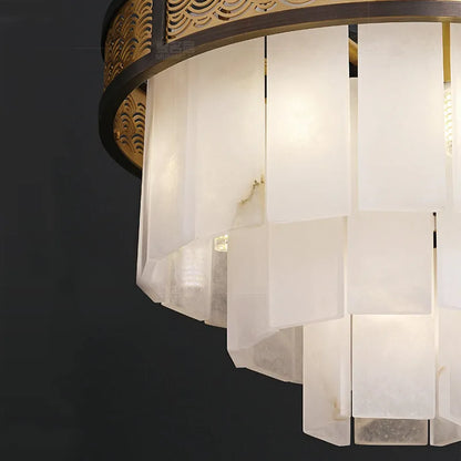 Marble Multi-layer Classic Chandelier