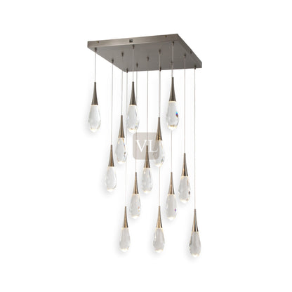 Crystal Drop LED Pendant Light