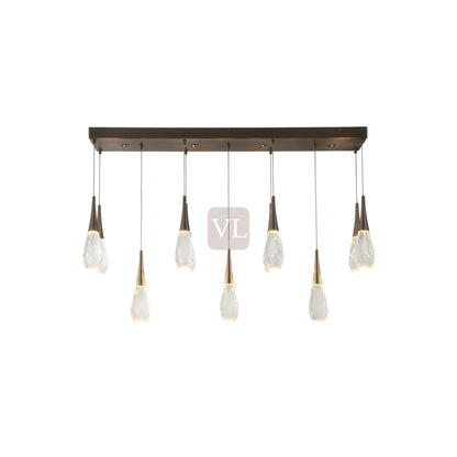 Crystal Drop LED Pendant Light