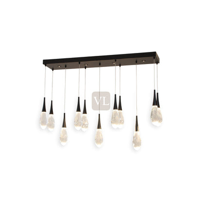 Crystal Drop LED Pendant Light