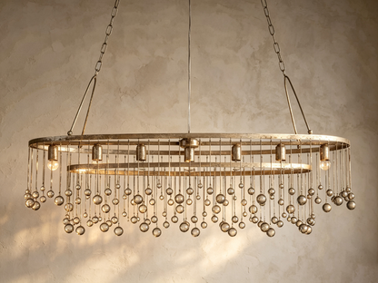 Aubrey 7 Light Oval Chandelier