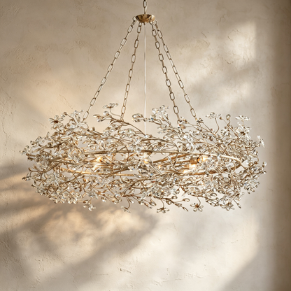 Fiore Crown Chandelier 39" 48" 60"