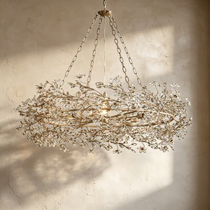 Fiore Crown Chandelier 39" 48" 60"