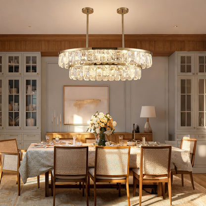 Fenis Linear Crystal Chandelier
