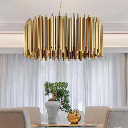 Denise Stainless Steel Chandelier