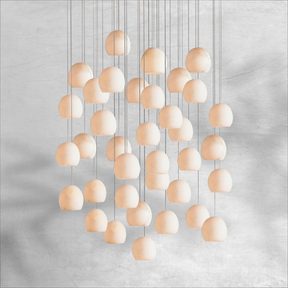 Maeva Round Chandelier 3/7/15/36 Light