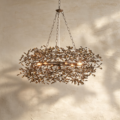 Fiore Crown Chandelier 39" 48" 60"