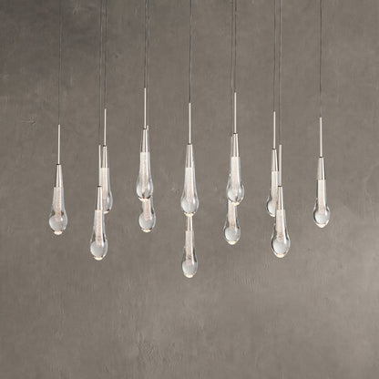 Soltaire Linear Chandelier 37"50"70"87"120"