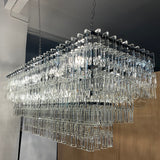 Marige 3-Tier Rectangular Chandelier 60"