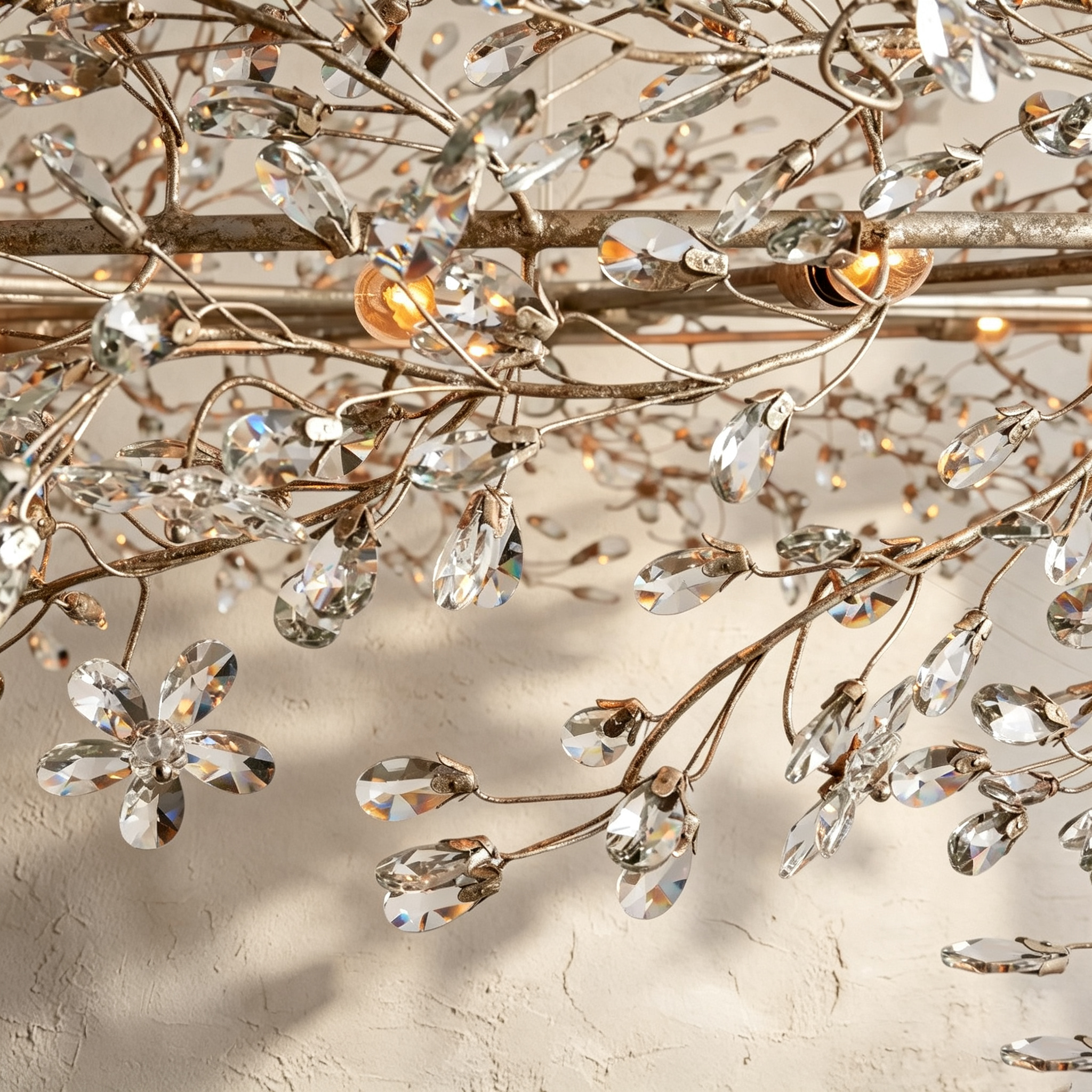 Fiore Crown Chandelier 39" 48" 60"