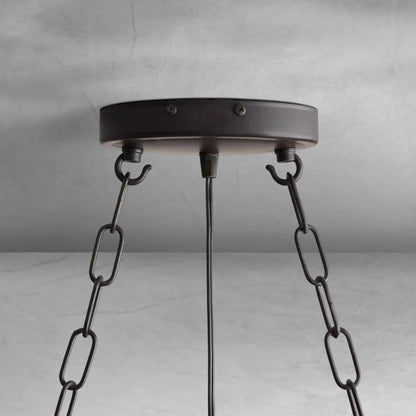 Aubrey 7 Light Oval Chandelier